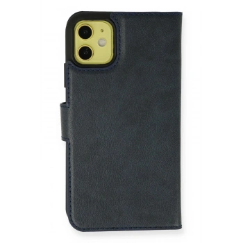 iPhone 13 Mini Kılıf Trend S Plus Kapaklı Kılıf - Lacivert