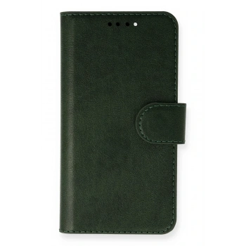 iPhone 13 Mini Kılıf Trend S Plus Kapaklı Kılıf - Yeşil