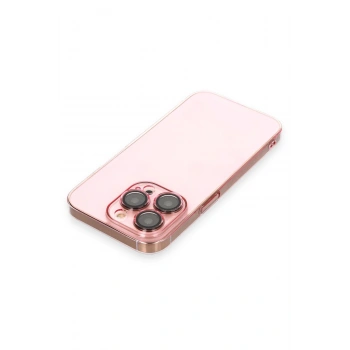 iPhone 13 Pro Kılıf Armada Lensli Kapak - Rose Gold