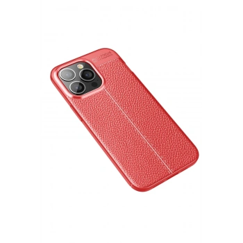 iPhone 13 Pro Kılıf Auto Focus Kapak - Kırmızı