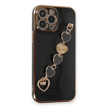 iPhone 13 Pro Kılıf Esila Silikon - Siyah