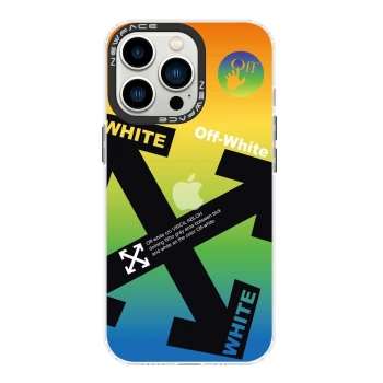 iPhone 13 Pro Kılıf Estoril Desenli Kapak - Estoril - 5