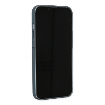 iPhone 13 Pro Kılıf Jack Magneticsafe Lens Silikon - Sierra Blue