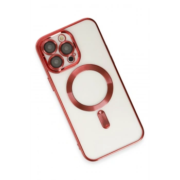 iPhone 13 Pro Kılıf Kross Magneticsafe Kapak - Kırmızı