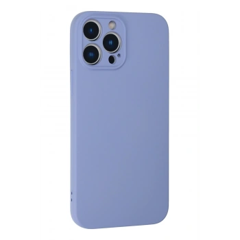 iPhone 13 Pro Kılıf Nano içi Kadife Silikon - Lila