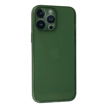 iPhone 13 Pro Kılıf PP Ultra İnce Kapak - Yeşil