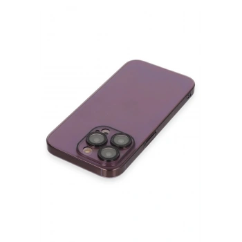 iPhone 13 Pro Max Kılıf Armada Lensli Kapak - Derin Mor
