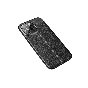 iPhone 13 Pro Max Kılıf Auto Focus Kapak - Siyah