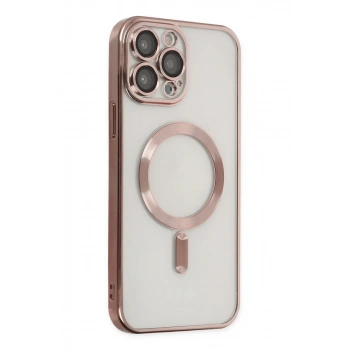 iPhone 13 Pro Max Kılıf Kross Magneticsafe Kapak - Rose