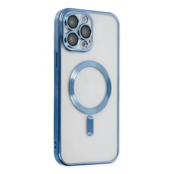 iPhone 13 Pro Max Kılıf Kross Magneticsafe Kapak - Sierra Blue