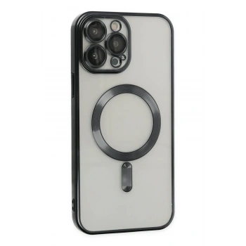 iPhone 13 Pro Max Kılıf Kross Magneticsafe Kapak - Siyah