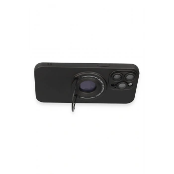 iPhone 13 Pro Max Kılıf Lukka Magneticsafe Kapak - Siyah