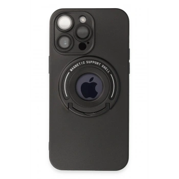iPhone 13 Pro Max Kılıf Lukka Magneticsafe Kapak - Siyah