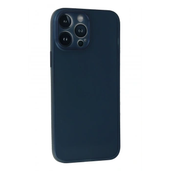 iPhone 13 Pro Max Kılıf PP Ultra İnce Kapak - Mavi