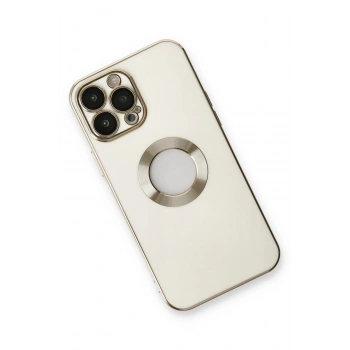 iPhone 13 Pro Max Kılıf Store Silikon - Beyaz