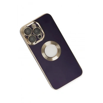 iPhone 13 Pro Max Kılıf Store Silikon - Derin Mor