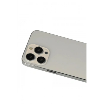 iPhone 13 Pro Max Rainbow Kamera Lens Koruma Cam - Rose Gold