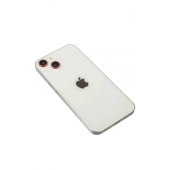 iPhone 14 Diamond Kamera Lens - Kırmızı
