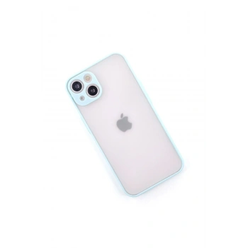 iPhone 14 Kılıf Montreal Silikon Kapak - Turkuaz