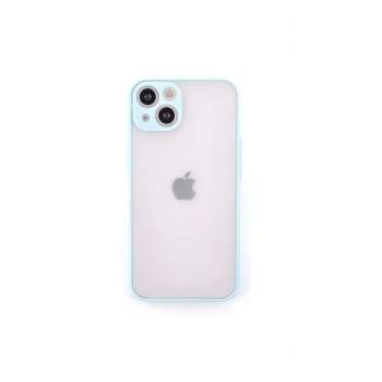 iPhone 14 Kılıf Montreal Silikon Kapak - Turkuaz