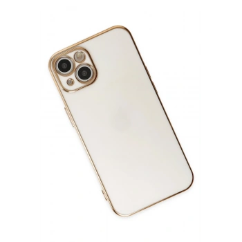 iPhone 14 Kılıf Volet Silikon - Beyaz