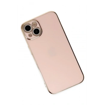 iPhone 14 Kılıf Volet Silikon - Pembe