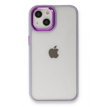 iPhone 14 Plus Kılıf Dora Kapak - Lila