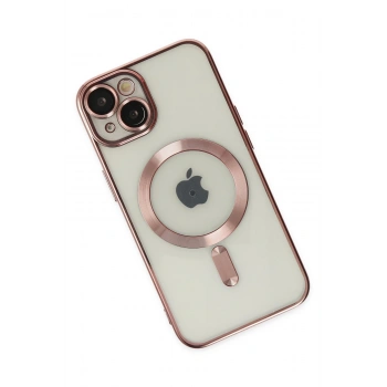 iPhone 14 Plus Kılıf Kross Magneticsafe Kapak - Rose