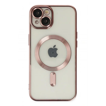 iPhone 14 Plus Kılıf Kross Magneticsafe Kapak - Rose