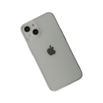 iPhone 14 Plus Kılıf Pc Sert Şeffaf Kapak - Şeffaf