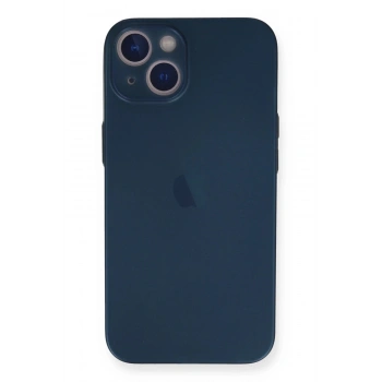iPhone 14 Plus Kılıf PP Ultra İnce Kapak - Mavi