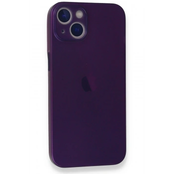 iPhone 14 Plus Kılıf PP Ultra İnce Kapak - Mor