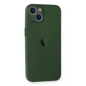 iPhone 14 Plus Kılıf PP Ultra İnce Kapak - Yeşil