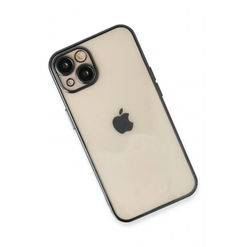 iPhone 14 Plus Kılıf Razer Lensli Silikon - Siyah