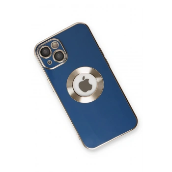 iPhone 14 Plus Kılıf Store Silikon - Mavi