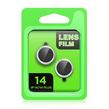 iPhone 14 Plus Raze Metal Kamera Lens - Mor