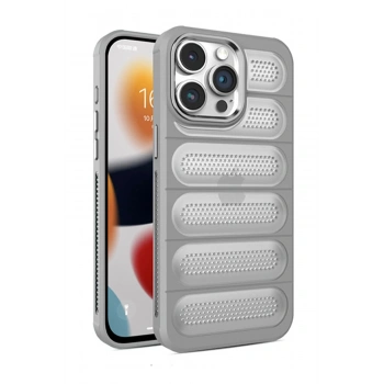 iPhone 14 Pro Kılıf Airmax Silikon Kapak - Titan Gri