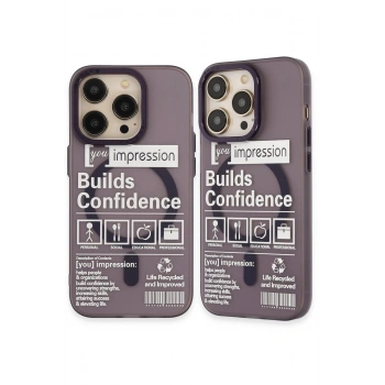 iPhone 14 Pro Kılıf Apollo Magneticsafe Desenli Kapak - Apollo Mor - 6