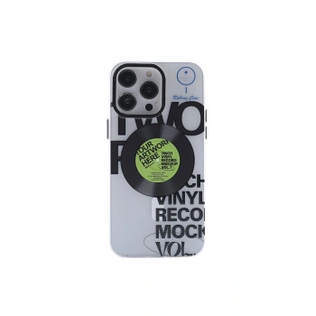 iPhone 14 Pro Kılıf Apollo Magneticsafe Desenli Kapak - Apollo Şeffaf - 5