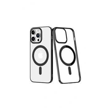 iPhone 14 Pro Kılıf Element Magneticsafe Sert Kapak - Siyah