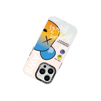 iPhone 14 Pro Kılıf Estoril Desenli Kapak - Estoril - 6