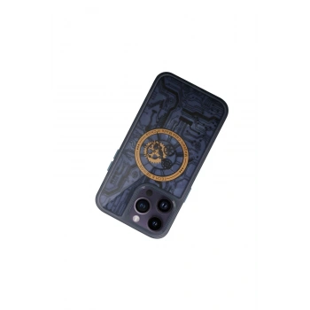 iPhone 14 Pro Kılıf Magic Magneticsafe Silikon - Siyah