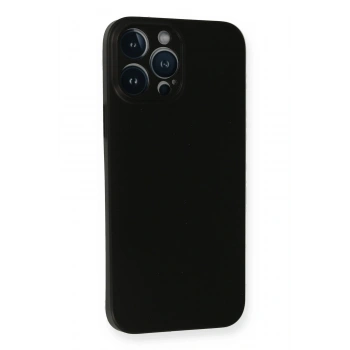 iPhone 14 Pro Kılıf PP Ultra İnce Kapak - Siyah