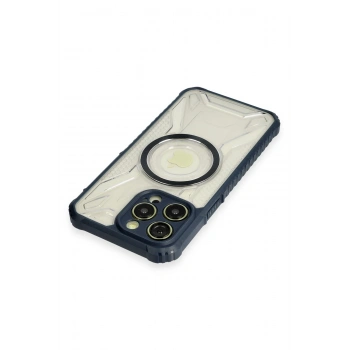 iPhone 14 Pro Kılıf Prag Magneticsafe Kapak - Lacivert