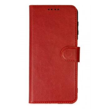 iPhone 14 Pro Kılıf Trend S Plus Kapaklı Kılıf - Kırmızı