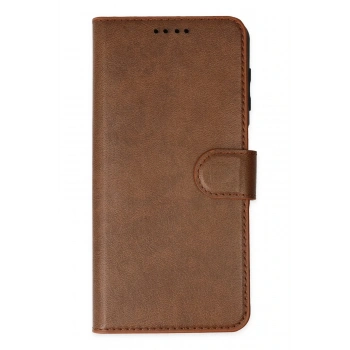 iPhone 14 Pro Kılıf Trend S Plus Kapaklı Kılıf - Taba