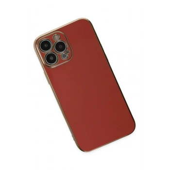 iPhone 14 Pro Kılıf Volet Silikon - Kırmızı