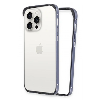 iPhone 14 Pro Land Bumper Koruma Kapak - Lacivert
