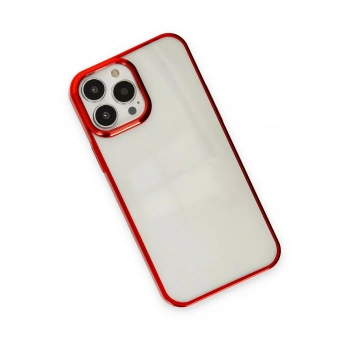 iPhone 14 Pro Max Kılıf Element Silikon - Kırmızı