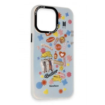 iPhone 14 Pro Max Kılıf Estoril Desenli Kapak - Estoril - 16